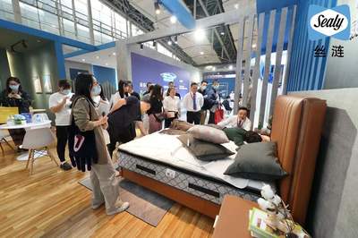 絲漣全新悅動(dòng)館驚艷亮相中國(廣州)國際家具博覽會(huì)，引領(lǐng)智能睡眠新潮流